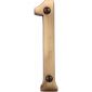 Heritage C1560 Antique Brass 3in Numeral 1