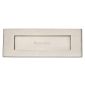 Heritage Brass Satin Nickel Victorian Letter Plate 254x102mm (10x4in)