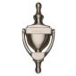 Heritage Satin Nickel Victorian Urn Knocker 152mm