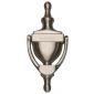 Heritage Satin Nickel Victorian Urn Knocker 195mm