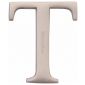 Heritage Satin Nickel Letter T 51mm