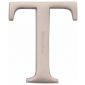 Heritage Satin Nickel Letter T 51mm