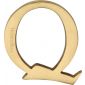 Heritage Satin Brass Letter Q 51mm