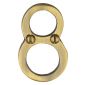 Heritage C1567 Antique Brass 51mm (2in) Numeral 8