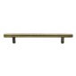 Heritage C0361 224mm Antique Brass T Cabinet Handle