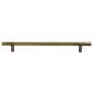 Heritage C0361 267mm Antique Brass T Cabinet Handle