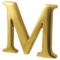 Heritage Brass Letter M 51mm