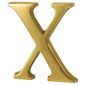 Heritage Brass Letter X 51mm
