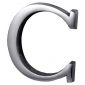 Heritage Chrome Letter C 51mm