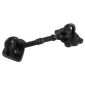 Black Antique Iron Tudor Cabin Hook 106mm