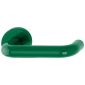 Paris Coloured Nylon Lever On Rose Viridian Green RAL6016