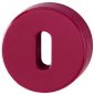 Coloured Nylon Key Escutcheon In Pairs Claret RAL3005