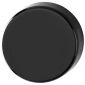 Coloured Nylon Blind Escutcheons In Pairs Ebony Black RAL9017