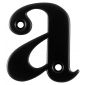 Hoppe Black Door Letter A