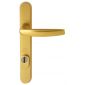 Atlanta Security Door Handles 92/122mm Gold Type A