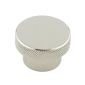 Hoxton Wenlock Polished Nickel Cupboard Knob 40mm HOX140PN