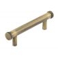 Hoxton Wenlock Antique Brass Cabinet Handle 96mm HOX150AB