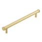 Hoxton Wenlock Satin Brass Cabinet Handle 224mm HOX160SB