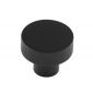 Hoxton Thaxted Matt Black Cupboard Knob 30mm HOX230MB