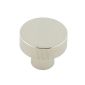 Hoxton Thaxted Polished Nickel Cupboard Knob 30mm HOX230PN