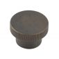 Hoxton Thaxted Dark Bronze Cupboard Knob 40mm HOX240DB