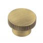 Hoxton Thaxted Antique Brass Cupboard Knob 40mm HOX240AB