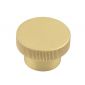 Hoxton Thaxted Satin Brass Cupboard Knob 40mm HOX240SB