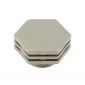 Hoxton Nile Satin Nickel Cupboard Knob 40mm HOX340SN