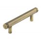 Hoxton Nile Antique Brass 96mm Cabinet Handle HOX350AB