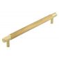 Hoxton Taplow Satin Brass 224mm Cabinet Handle HOX2060SB