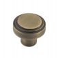 Hoxton Cropley Antique Brass Cabinet Knob 30mm HOX1030AB