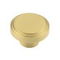 Hoxton Cropley Satin Brass Cabinet Knob 40mm HOX1040SB