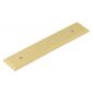 Hoxton Rushton Satin Brass Back Plate 140x30mm HOX6050SB