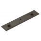 Rushton Knob Back Plate Dark Bronze 140x30mm HOX6090DB