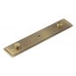 Rushton Knob Back Plate Antique Brass 140x30mm HOX6090AB