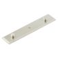 Rushton Knob Back Plate Satin Nickel 140x30mm HOX6090SN