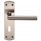 Steelworx Satin Stainless Mitred Lock Handles