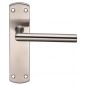 Steelworx Satin Stainless Mitred Latch Handles