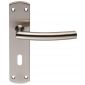 Steelworx Satin Stainless Arched Lock Handles