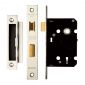 Contract 3 Lever Mortice Sashlock 64mm Polished Stainless