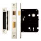 Contract 3 Lever Mortice Sashlock 76mm Satin Stainless