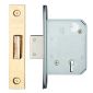 BS3621 5 Lever Deadlock 64mm PVD Keyed Alike