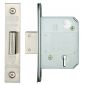 BS3621 5 Lever Deadlock 64mm SS Keyed Alike