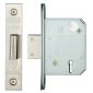 BS3621 5 Lever Deadlock 76mm Stainless