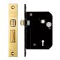 BS3621 5 Lever Roller Sashlock 80mm PVD Brass