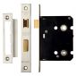 Bathroom Mortice Lock 76mm Satin Stainless Steel