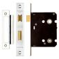 Bathroom Mortice Lock 76mm Polished Stainless Steel
