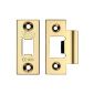 Square Plates for Tubular Latch PVD Brass