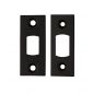 Square Plates for Tubular Mortice Bolt Black