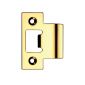 Extended Strike Plate for Tubular Latch PVD Brass